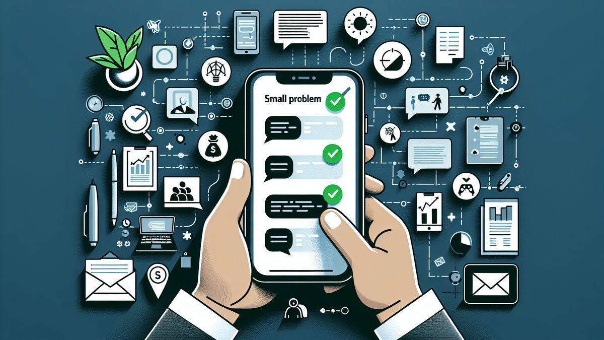 Small Problem Texts: Why the Best Sms Messages Solve One Thi